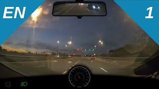 Driving hazard perception test #1 - Multiple-choice answers in English