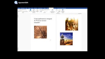 Como redimensionar várias imagens do Word de uma só vez