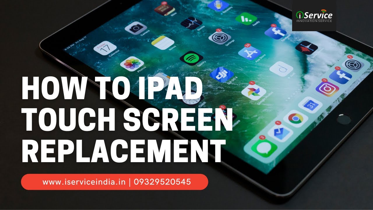 Apple iPad Touch Screen Glass Replacement (iPad 7th Gen) YouTube