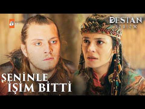 Temur Tegin gerçeklerden sonra Tutkun'un yüzüne bakmadı - Destan 14. Bölüm