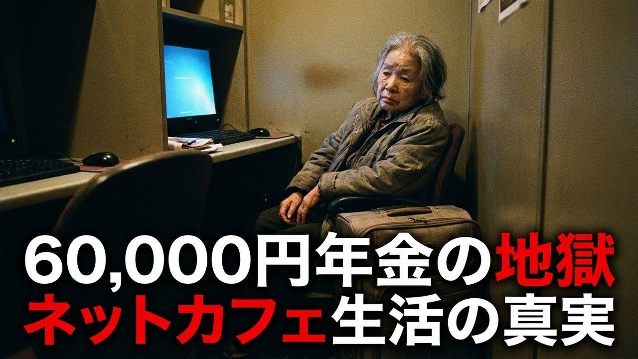75歳女性、家を失いネカフェ生活。年金6万の衝撃の末路