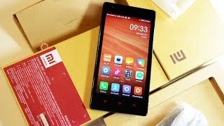 Распаковка Xiaomi Red Rice (Hongmi) в версии WCDMA (3G)