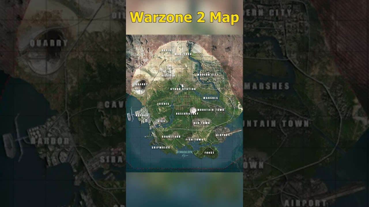 Warzone 2 Map