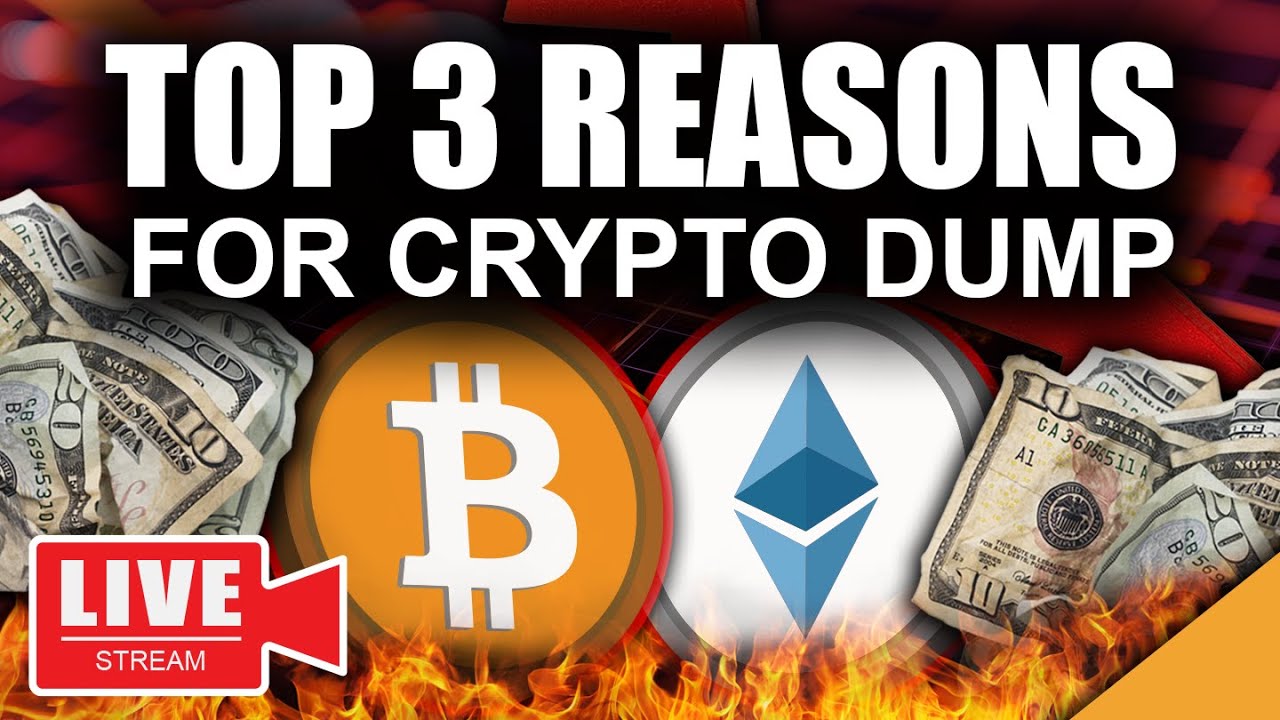 ⁣Top 3 Reasons BITCOIN & CRYPTO Price is DUMPING NOW