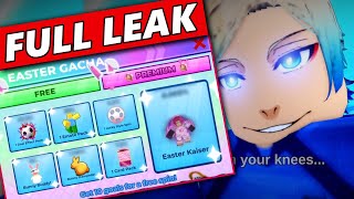 Easter Kaiser & Easter Event Showcase Full Leak Blue Lock Rivals