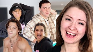 Watch Larray, The Dolan Twins and Addison Rae WITH US!!! PT 2