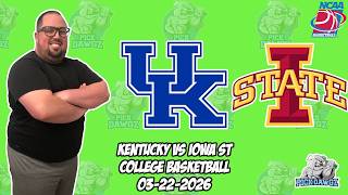 Kentucky vs Iowa State 3/22/26 Free College Basketball Picks and Predictions | March Madness