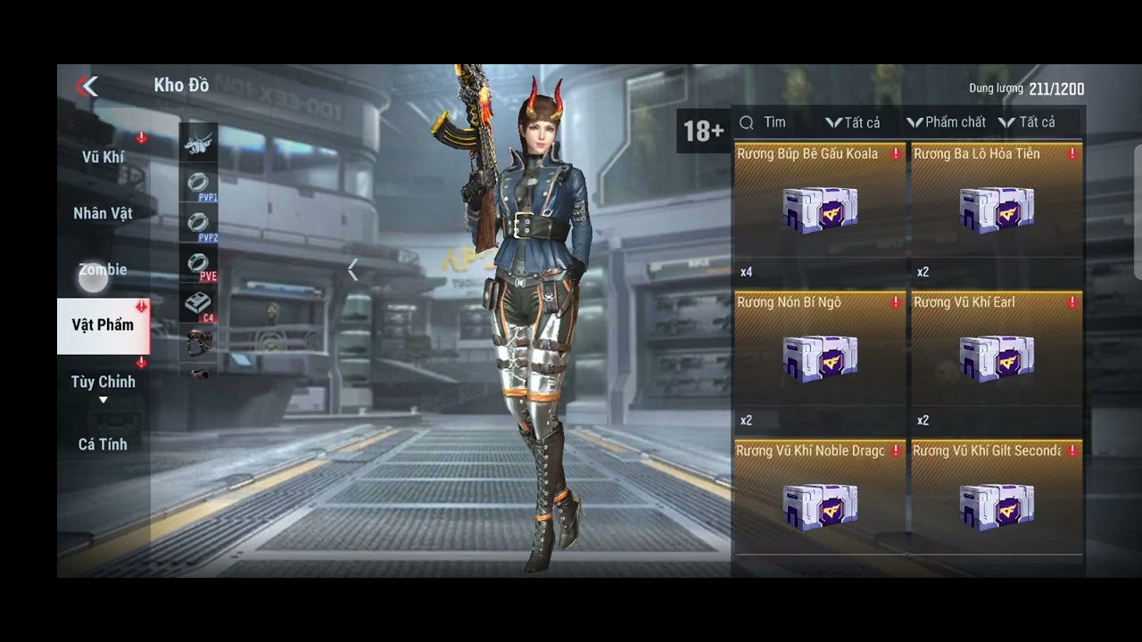 lấy cây SKS trong vòng tiếp tế mới