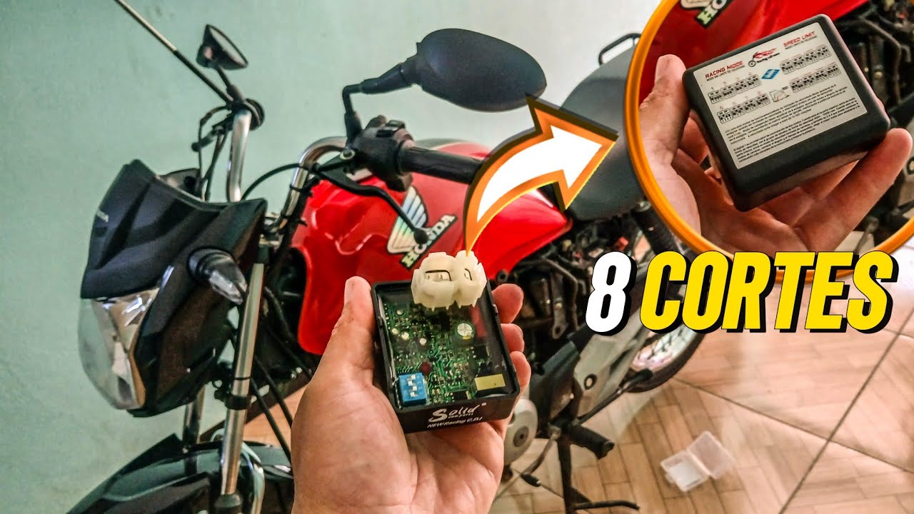 CDI DA SHOPEE NA FAN 125 COM VÁRIOS CORTES DE GIRO - MULTSCAN NA 125 - FAN 125 CORTANDO GIRO