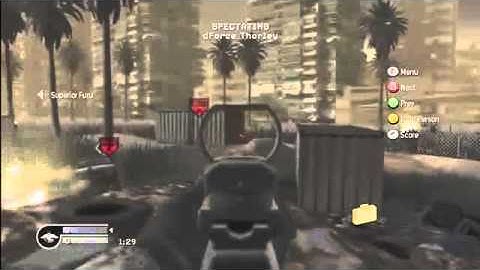 Thorley 1v3 on Bog. [CoD4]