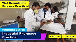 Wet Granulation Process | Industrial Pharmacy