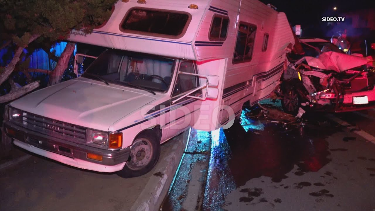 Suspected DUI Driver Crashed Into RV - YouTube