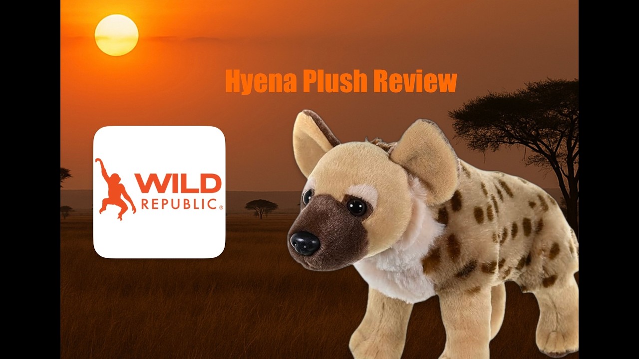 Wild Republic Hyena Plush Review