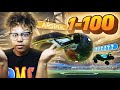 Randomly Picking Top 100 1v1 Players To Play Against!