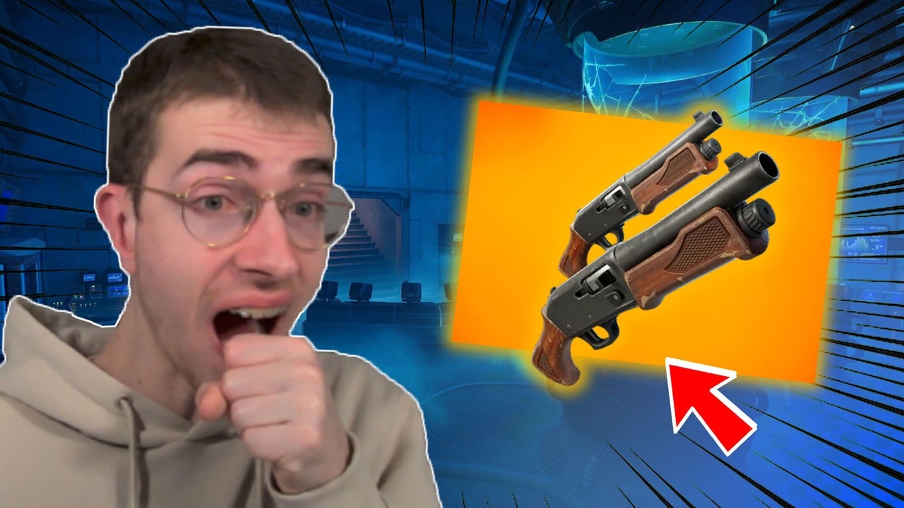 J'aurais pu faire TOP 1 avec le DOUBLE FUSIL À POMPE FRAPPEUR sur FORTNITE !!!