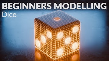 Hard Surface Modelling for Beginners | Model Dice in Blender