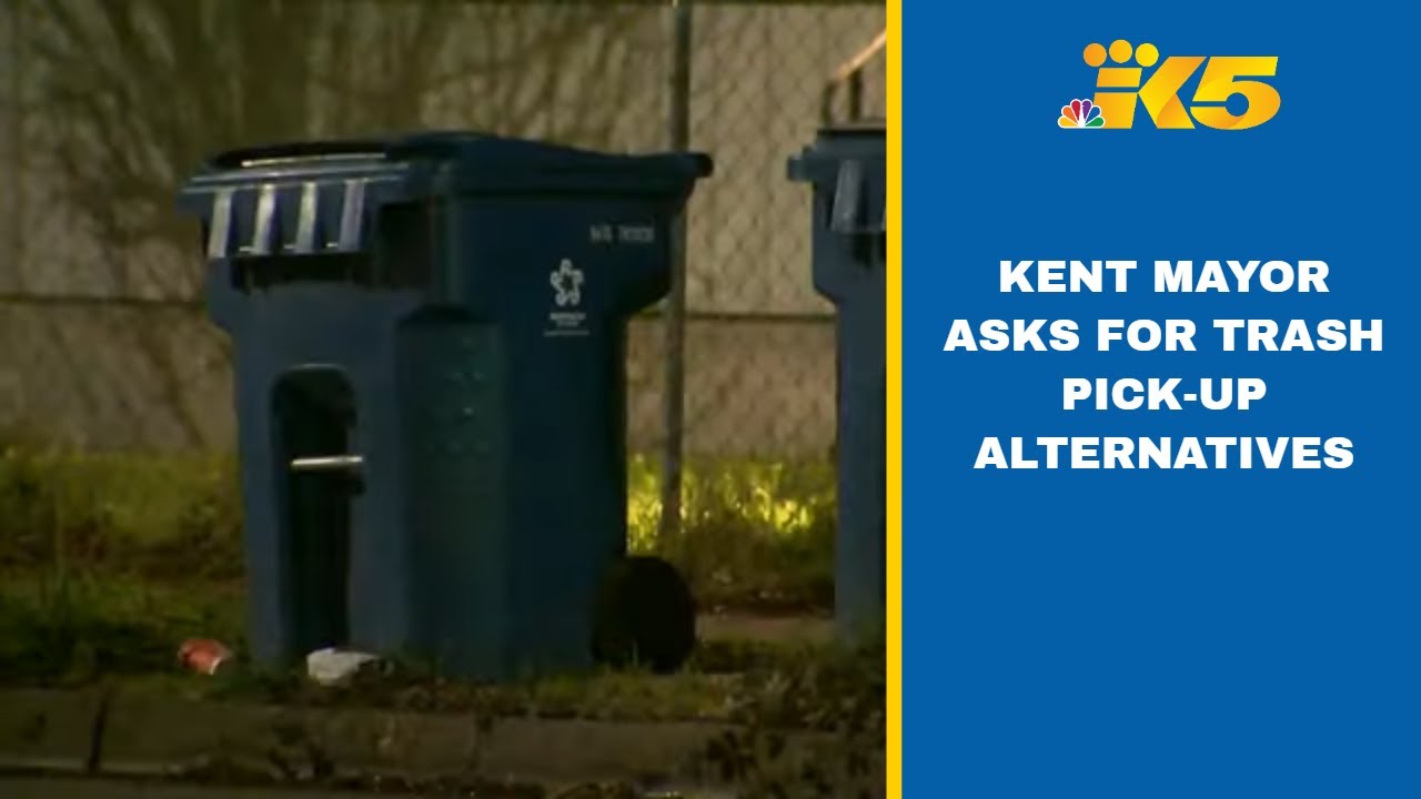 Kent mayor asks Republic Services for alternate trash drop-off options during work stoppage