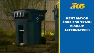 Kent mayor asks Republic Services for alternate trash drop-off options during work stoppage