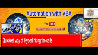 Creating Hyperlinks using VBA