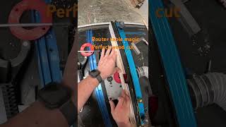 Precision Cuts on Router Table JessEm #woodworking #satisfying #diy #router #door #doorprep