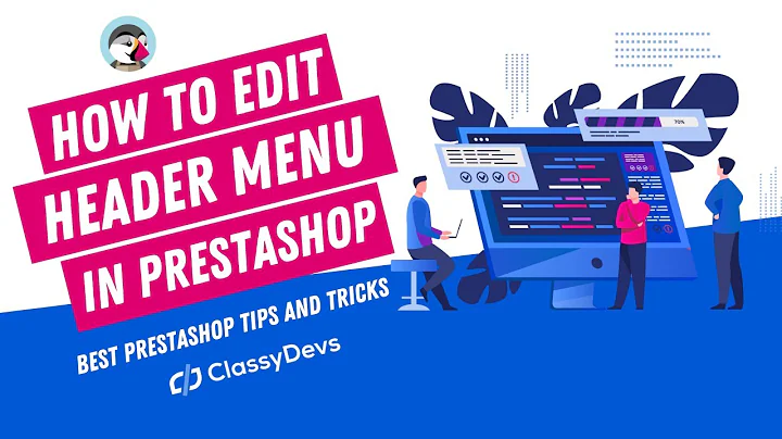 How to Edit the Header Menu in PrestaShop | PrestaShop Basic Tutorial