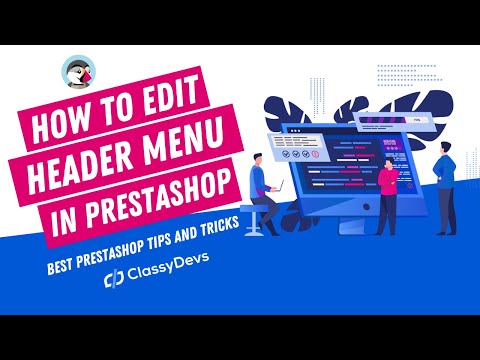 How to Edit the Header Menu in PrestaShop | PrestaShop Basic Tutorial