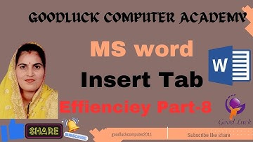 Ms Word Efficiency Test Class 8 || Basic computer || CCC || RS -CIT || Typing