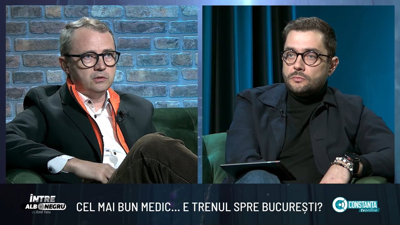 Cel mai bun medic... e trenul spre București? „Între alb și negru” cu Emil Tatu