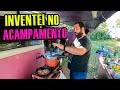 Fiz PURÊ DE BATATA DOCE com CHUCHU no MOTORHOME! Cozinha Rústica no Acampamento!