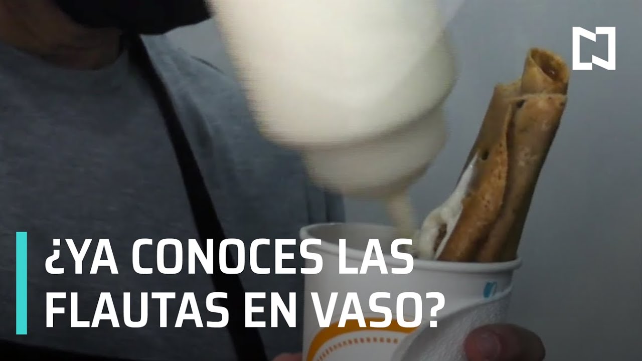 Deliciosas flautas en vaso Expreso de la Mañana YouTube