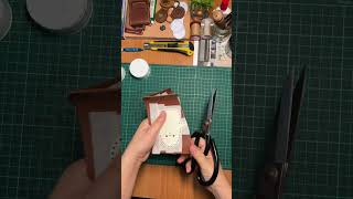 Make a leather keychain, make a penguin shaped key chain using leather