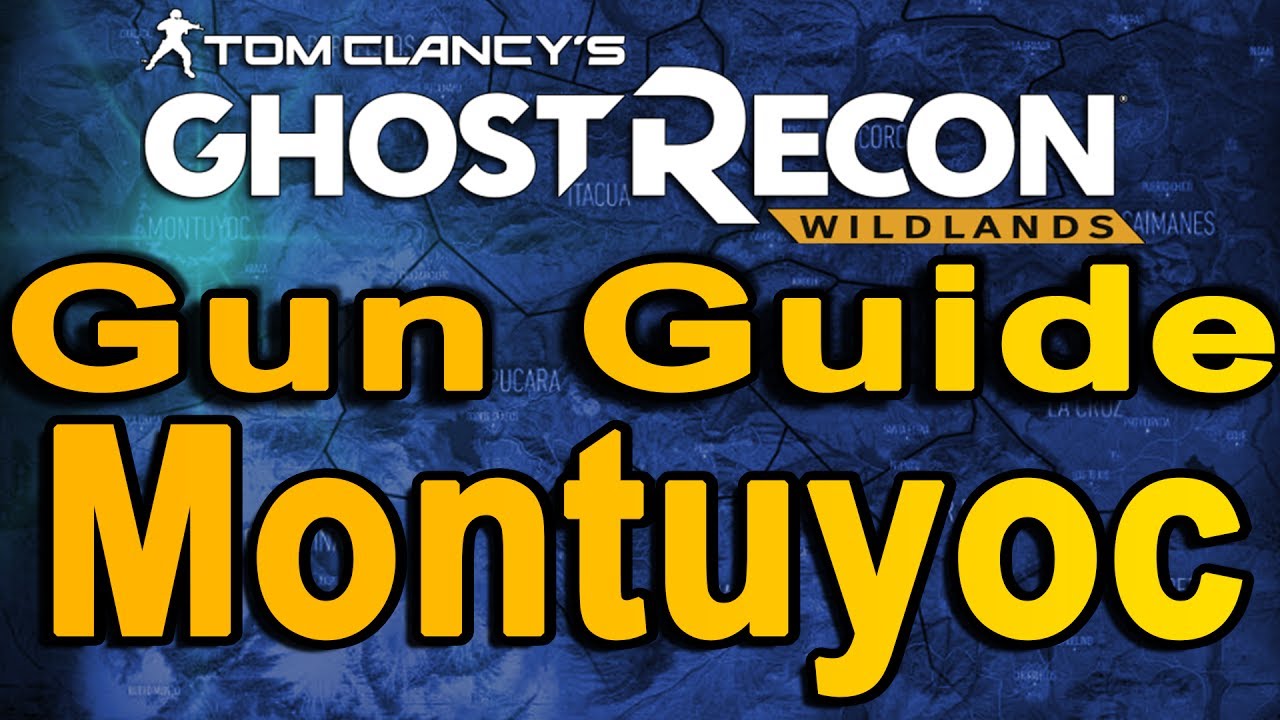 MSR & HTI Sniper Rifles | Ghost Recon Wildlands | All Weapon Locations | Montuyoc Region