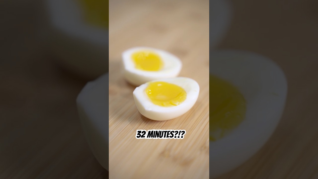 The 32-Minute Egg Hack: Scientists Reveal the PERFECT Way to Cook Eggs! 