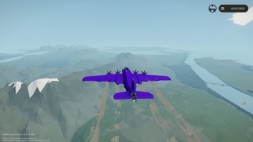 Pudding Airplane Drop Test - Stormworks