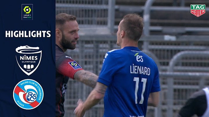 NÎMES OLYMPIQUE - RC STRASBOURG ALSACE (1 - 1) - Highlights - (NO - RCSA) / 2020-2021