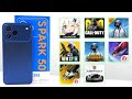 Tecno SPARK 50 8+ Games Test - Free Fire/Genshin/Asphalt 9/Call Of Duty/PUBG/New State