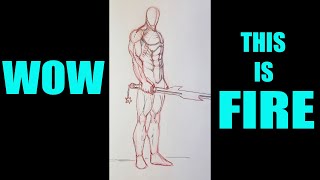 Action Pose Drawing Lesson #5