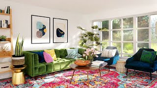25 Colorful Boho Living Room Ideas