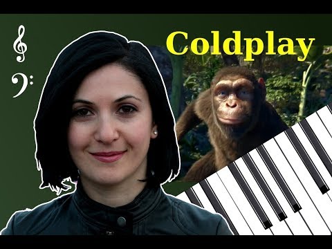 Coldplay Adventure Of A Lifetime - Piano Cover w/sheets - Roland HP305 and Mixcraft