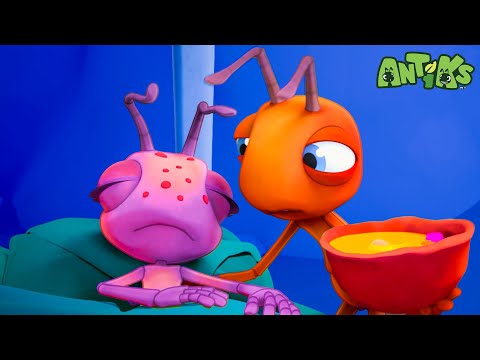 The GREAT Ant Flu | Antiks ? | Action Cartoons For Kids