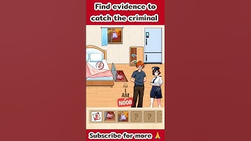 Find evidence to catch the criminal | level-109 | Nightmare puzzle games #gaming #puzzle