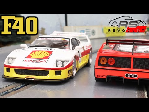 1/32スロットカー　REVOSLOTフェラーリF40 Revoslot 1/32 ｽﾛｯﾄｶｰ RS0068◇ Ferrari F40 