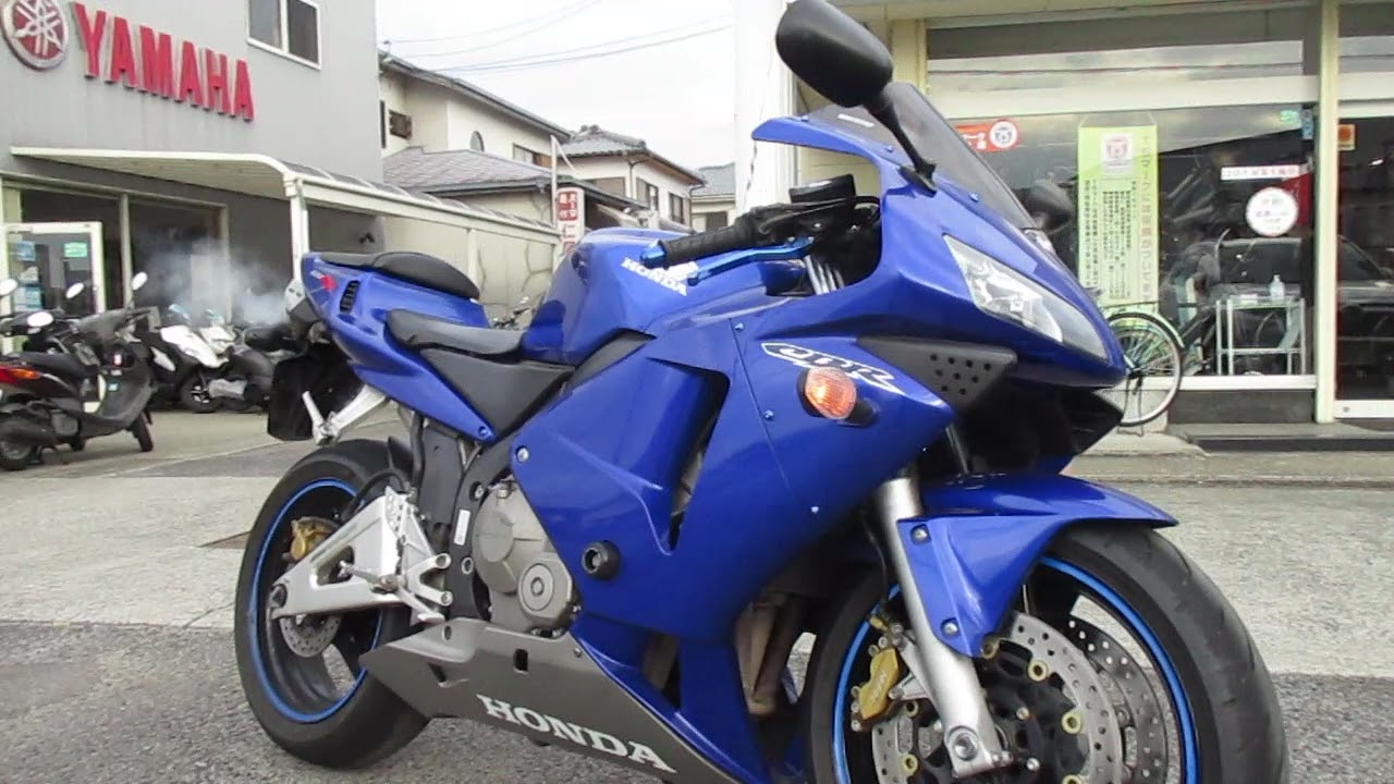 HONDA CBR600RR BLUE (PC37) 42352Km 2004MODEL - YouTube