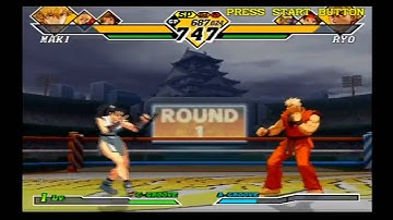 Capcom vs. SNK 2 - Sakura, Cammy, Maki (Part 2)