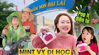 Ngày Đầu Trở Lại Lớp Của Em Mint Vy Sau Kỳ Nghỉ Học Và Màn Thi Đấu Popit Điện Tử Giữa 2 Mẹ Con