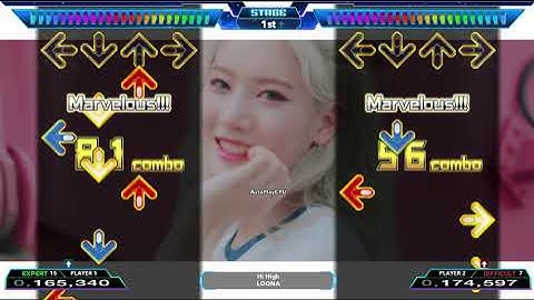 [DDR XL SM5] Hi High - LOONA - E15 & D7