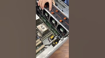 Dell PowerEdge T560 authoritative chunk of this airflow beast dropping back into the chassis.