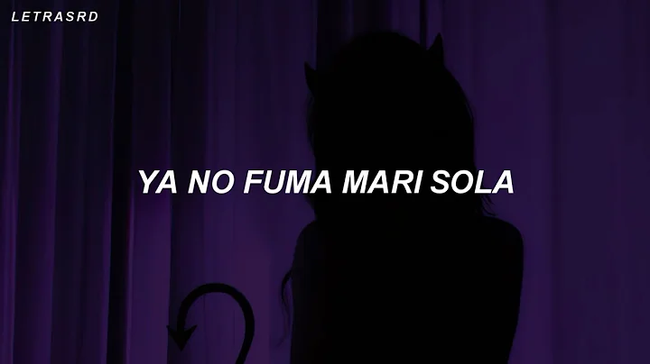 ya no fuma mari sola tiktok (Letra/Lyrics)