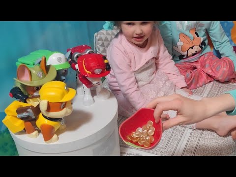 Видео: Щенячий Патруль Челенж с игрушками
