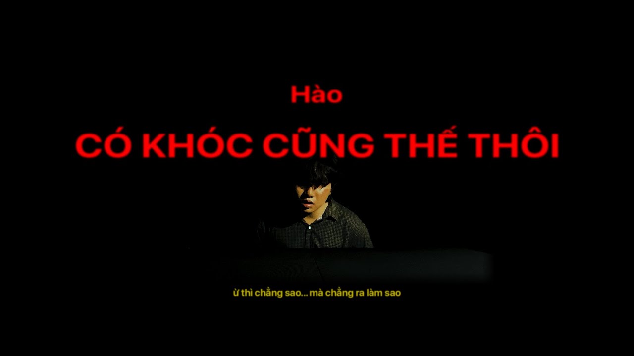 Có khóc cũng thế thôi | Hào (Official Visualizer) - YouTube